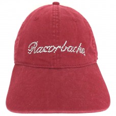Arkansas Razorbacks Hat Mujer&apos;s Cap Rhinestone Logo Starter Baseball Trucker Red  eb-11035133